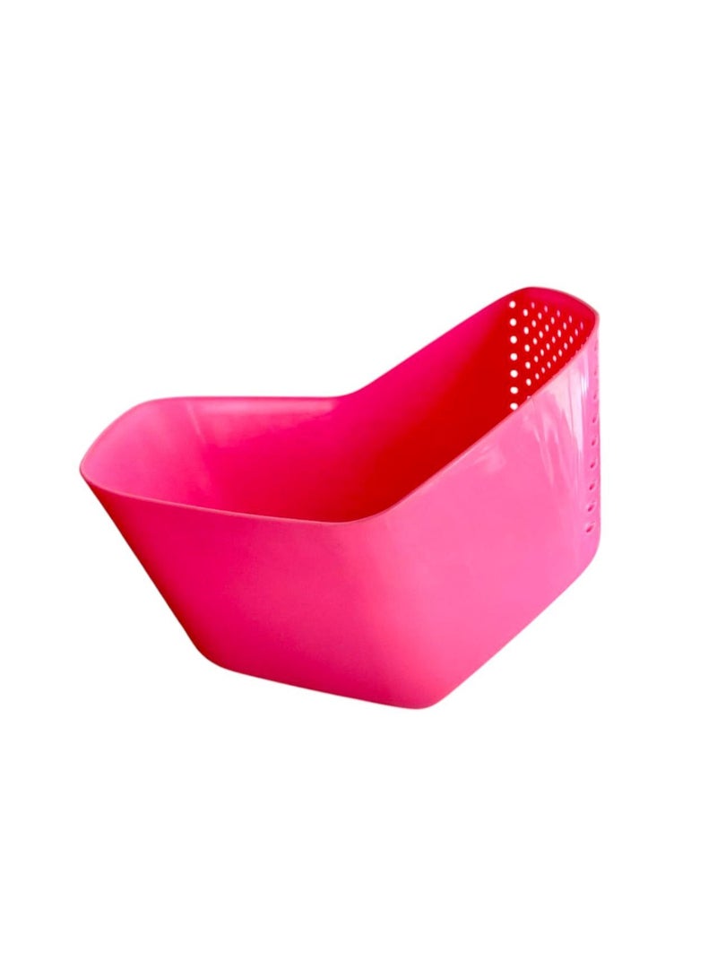 Khurshid Plastics Pasta Plastic Strainer from Khorshid Plast Plastic - Pink - Image 2